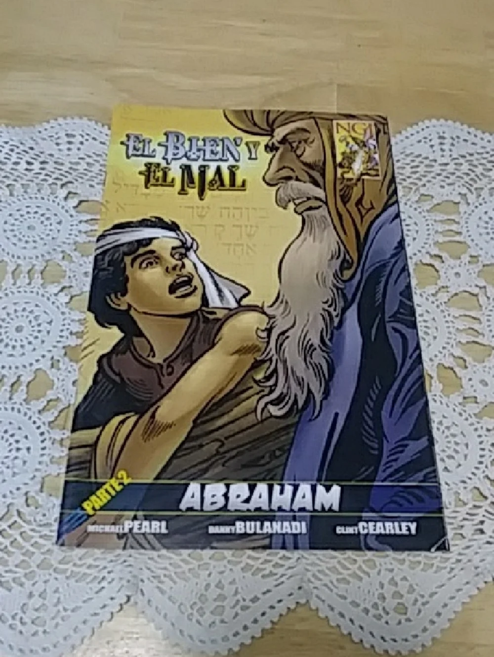 El Bien Y El Mal Comic Book bundle, bible stories in Spanish